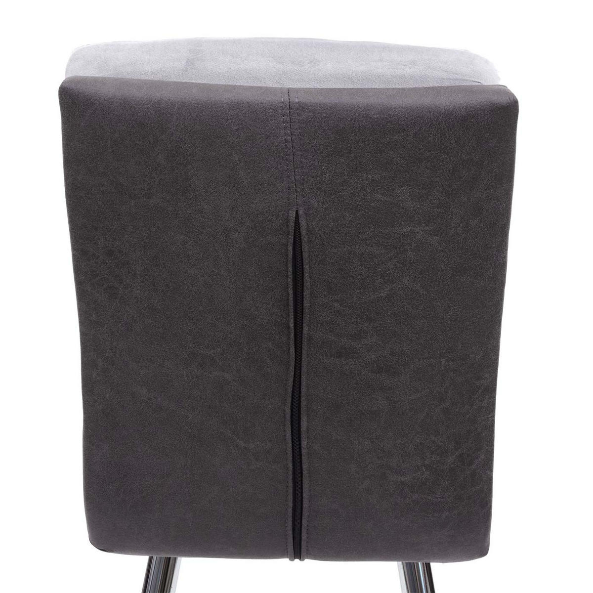 ESSZIMMERSTUHL Grau 2er-Set - Grau, Textil (46/91/66cm) - MCW