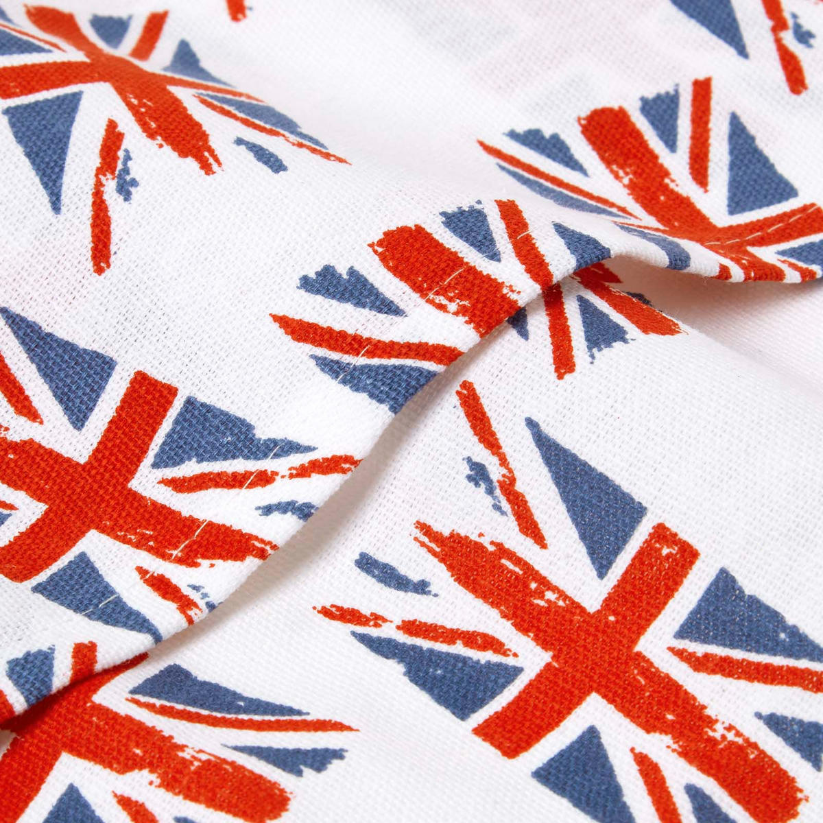 GESCHIRRTÜCHER-SET Union Jack 2-teilig, 100% Baumwolle - Multicolor, Textil (45/65cm) - Homescapes