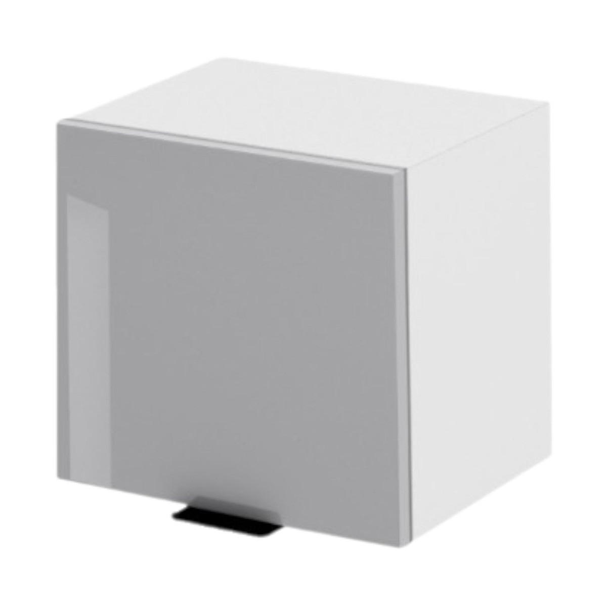 HÄNGESCHRANK – 40 cm – N40 – Lunara – Grau Hochglanz - Grau, Holzwerkstoff (40/36/30cm) - hi-markt