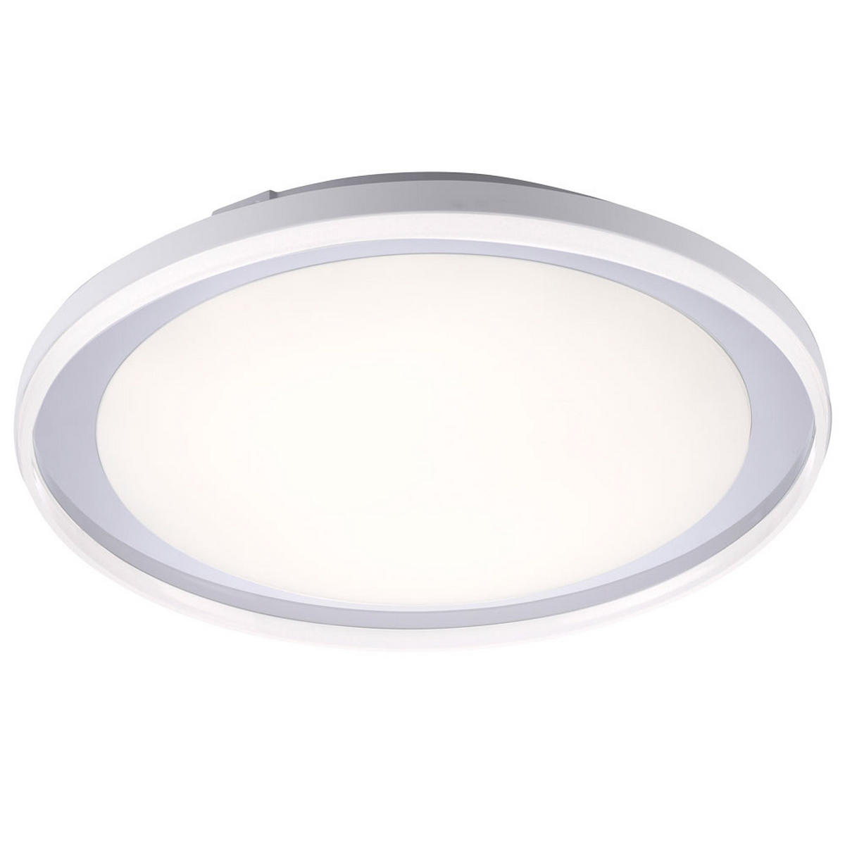 LED DECKENLEUCHTE LARS Weiß - Weiß, Metall (45/45/10cm)