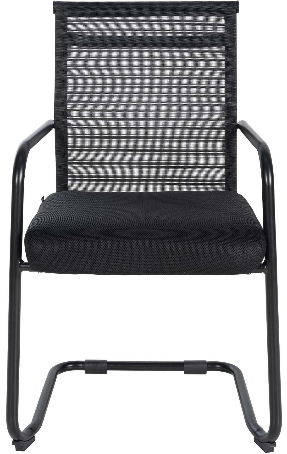 SCHWINGSTUHL Stoff schwarz - Schwarz, Textil/Metall (55/95/51cm) - CLP