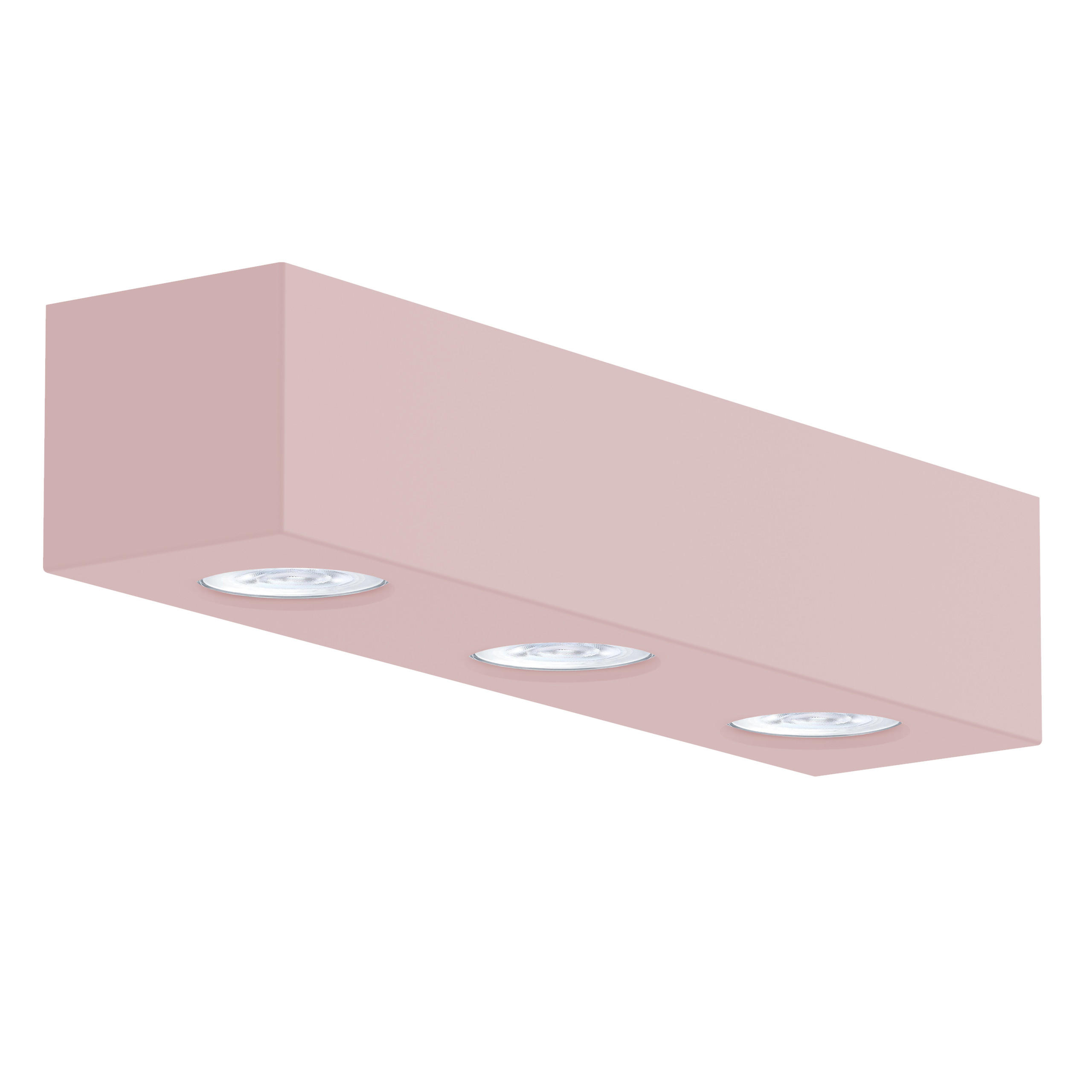 DECKENLEUCHTE - Pink, Metall (10/30/7cm) - Lumicom