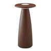 AKKULEUCHTE Nuflair Rostbraun - Braun, Metall (4.25/4.25/24cm) - Sigor