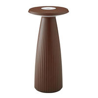 AKKULEUCHTE Nuflair Rostbraun - Braun, Metall (4.25/4.25/24cm) - Sigor