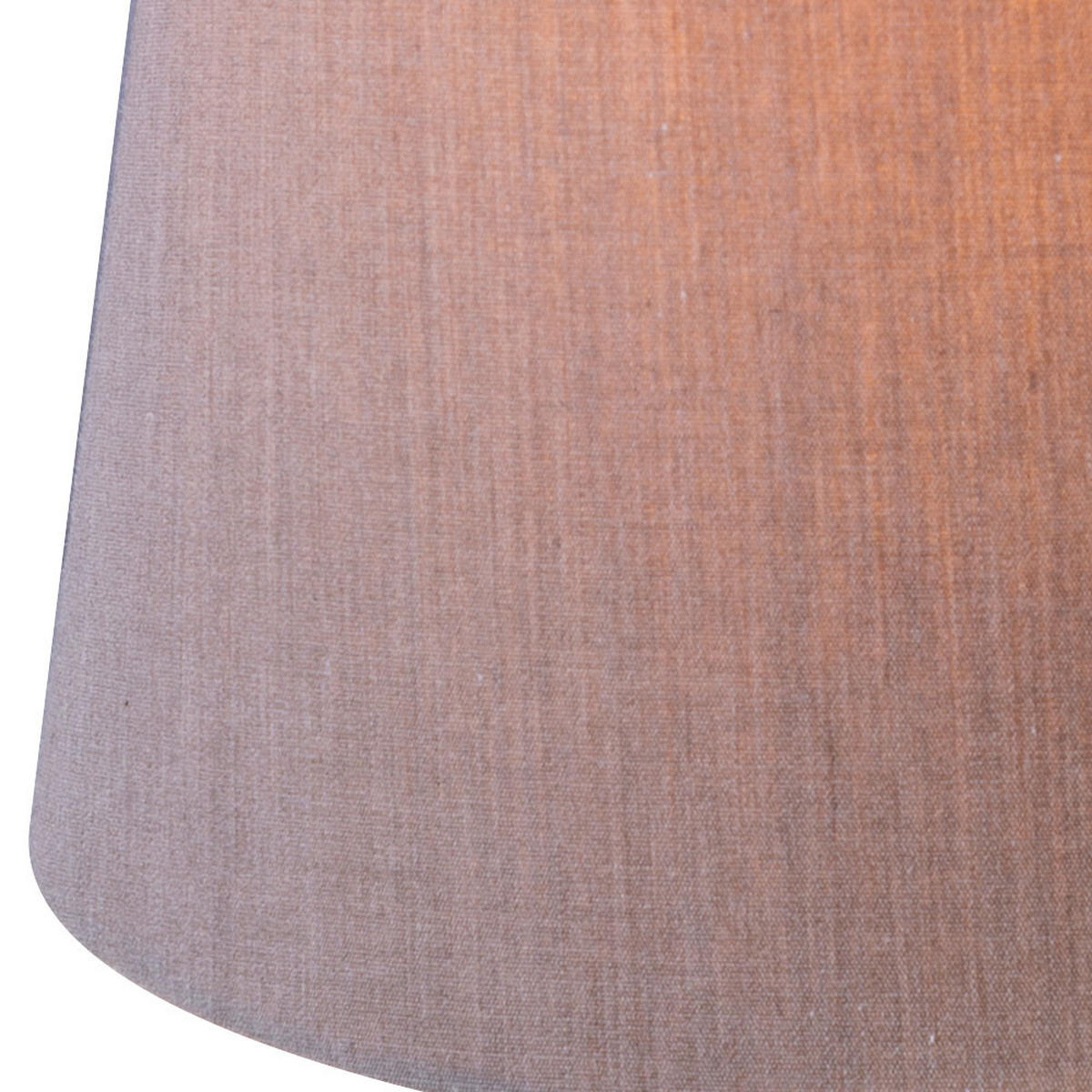 TISCHLEUCHTE ROLLO Holzoptik Grau - Grau, Holz (15/15/34cm) - Globo Lighting