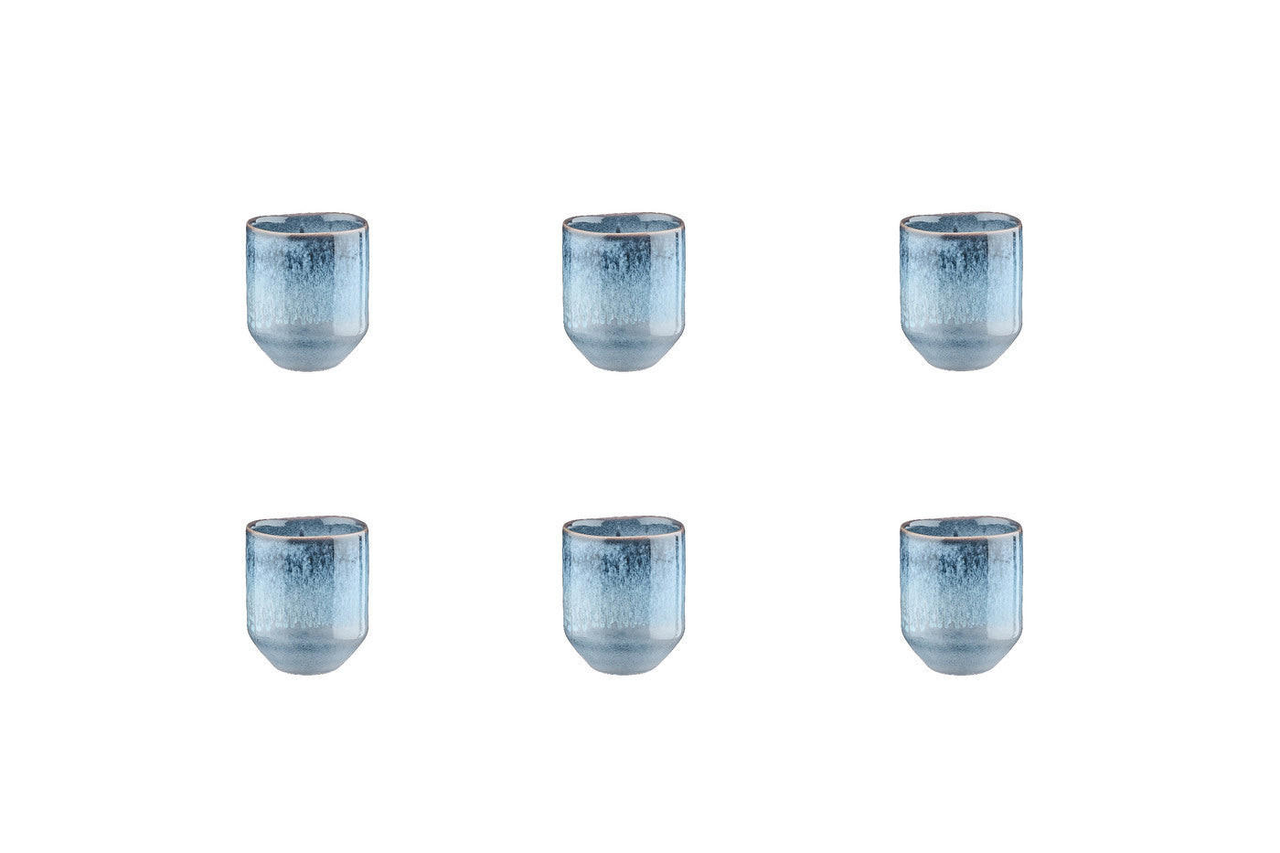 TASSEN Genesis 80ml - 6er-Set - Mehr - Blau, Keramik (0.08L) - Björn