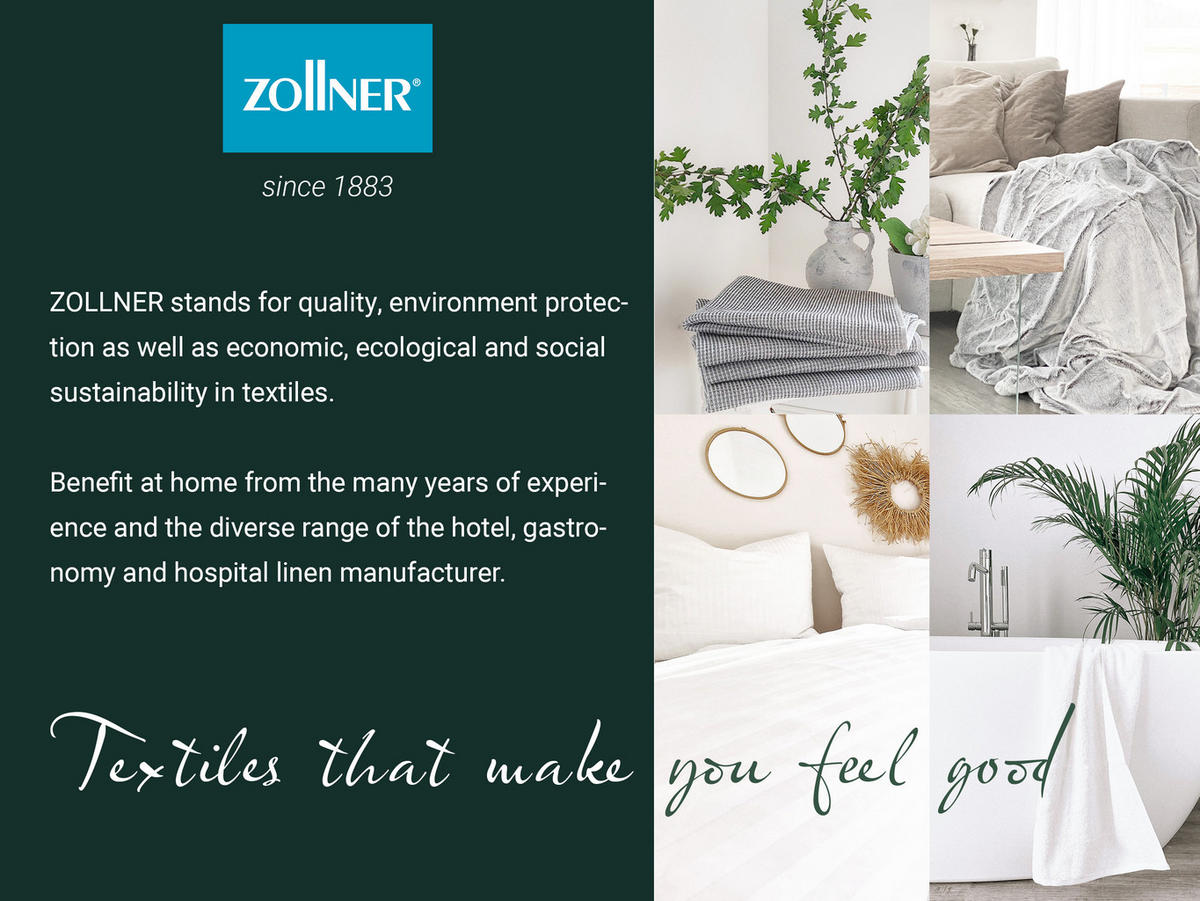 INKONTINENZAUFLAGE, 100% Polyester, Blau - Grün, Textil (75/85cm) - Zollner