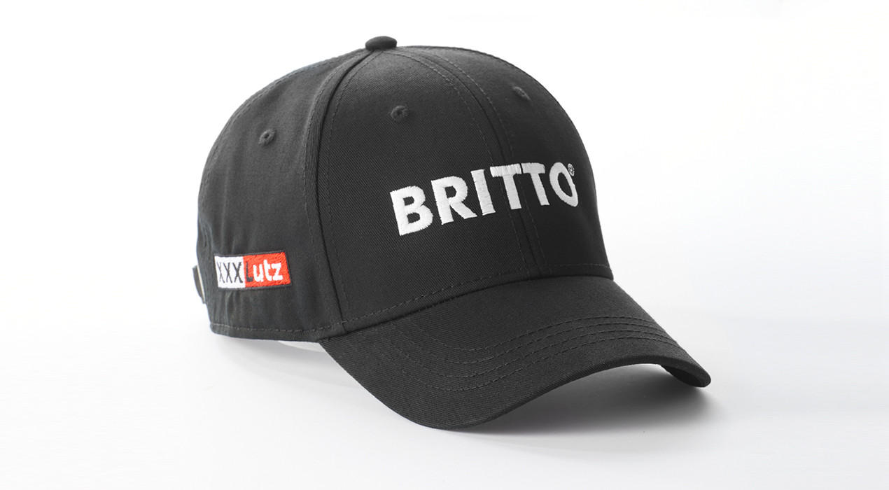 Britto Cap mit Aufdruck