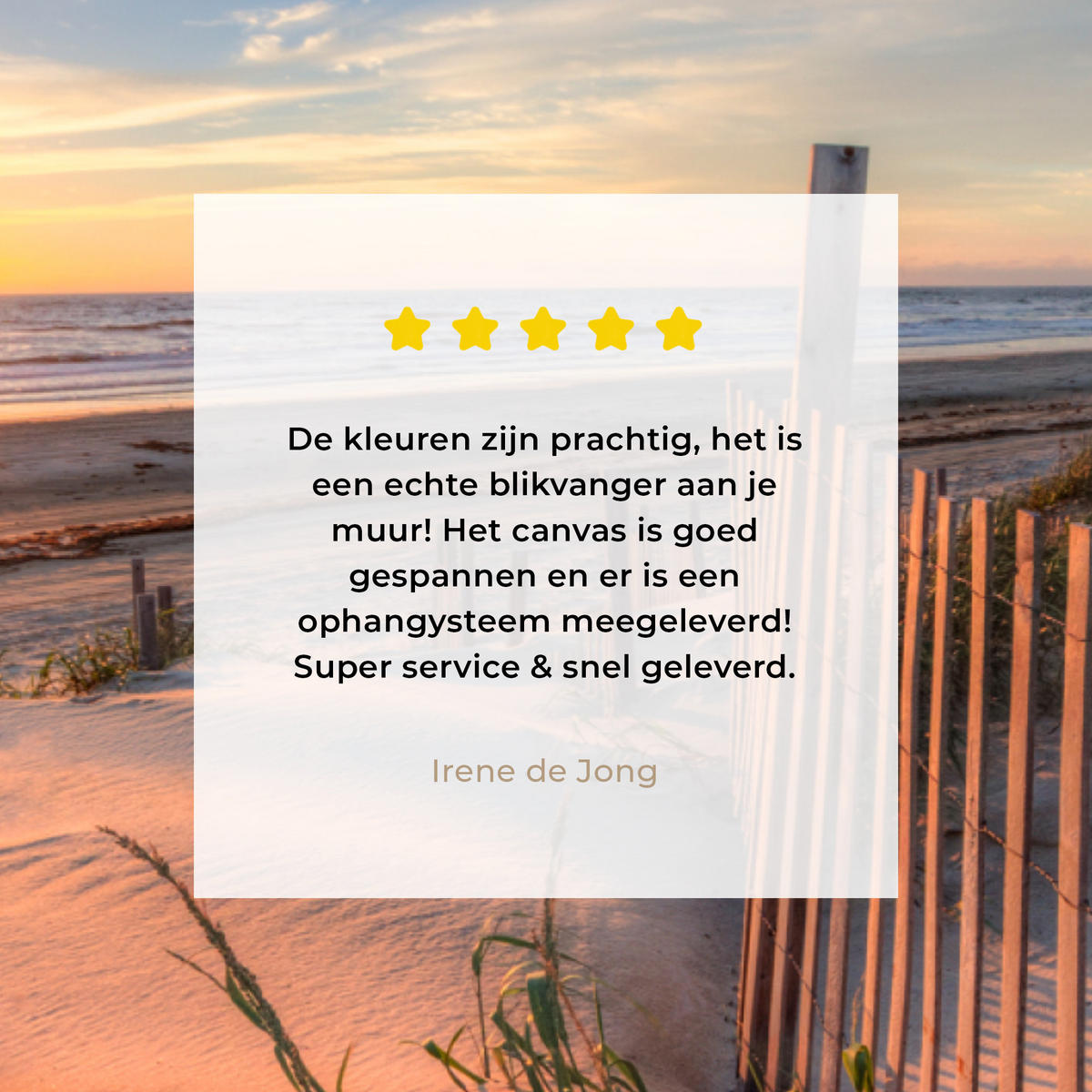 LEINWANDBILD Strand - Meer - Düne - Sonnenuntergang - Landschaft Wohnzimmer Groß 120x80 cm - Beige, Textil (120/80cm) - MuchoWow