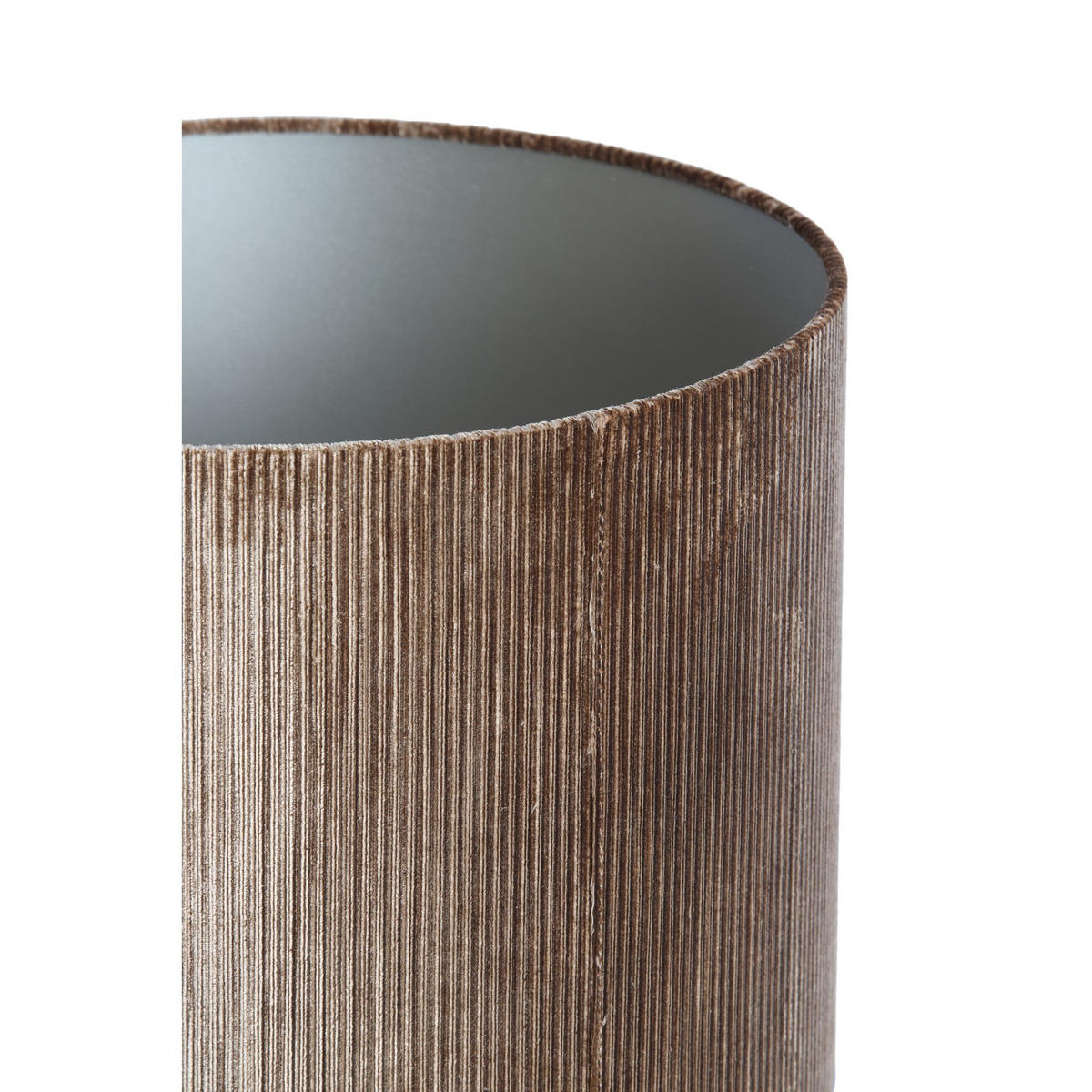 LAMPENSCHIRM Flair Braun 40/40/30 cm - Braun, Textil (40/40/30cm) - Light & Living