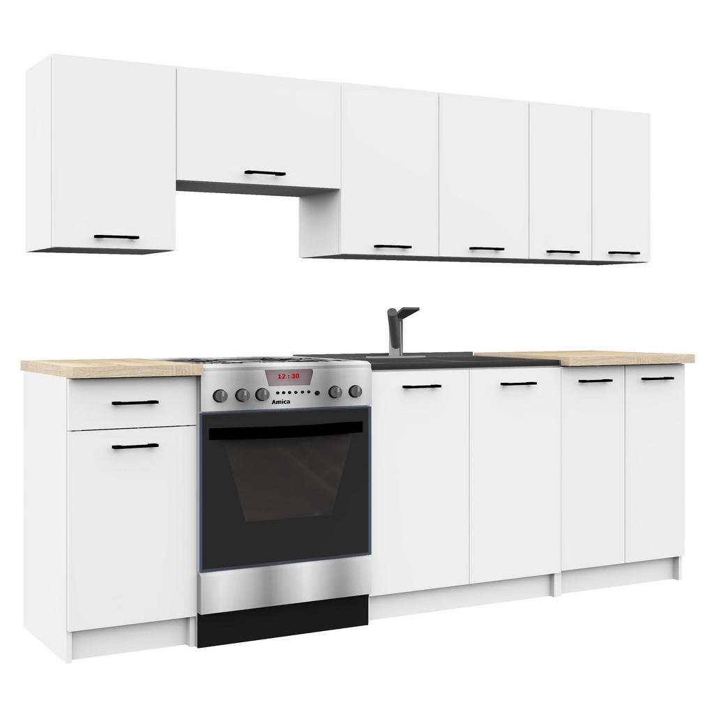 RAUMHIRSCH FURNITURE KUCHYŇSKÝ BLOK Bílá 203/240/46
