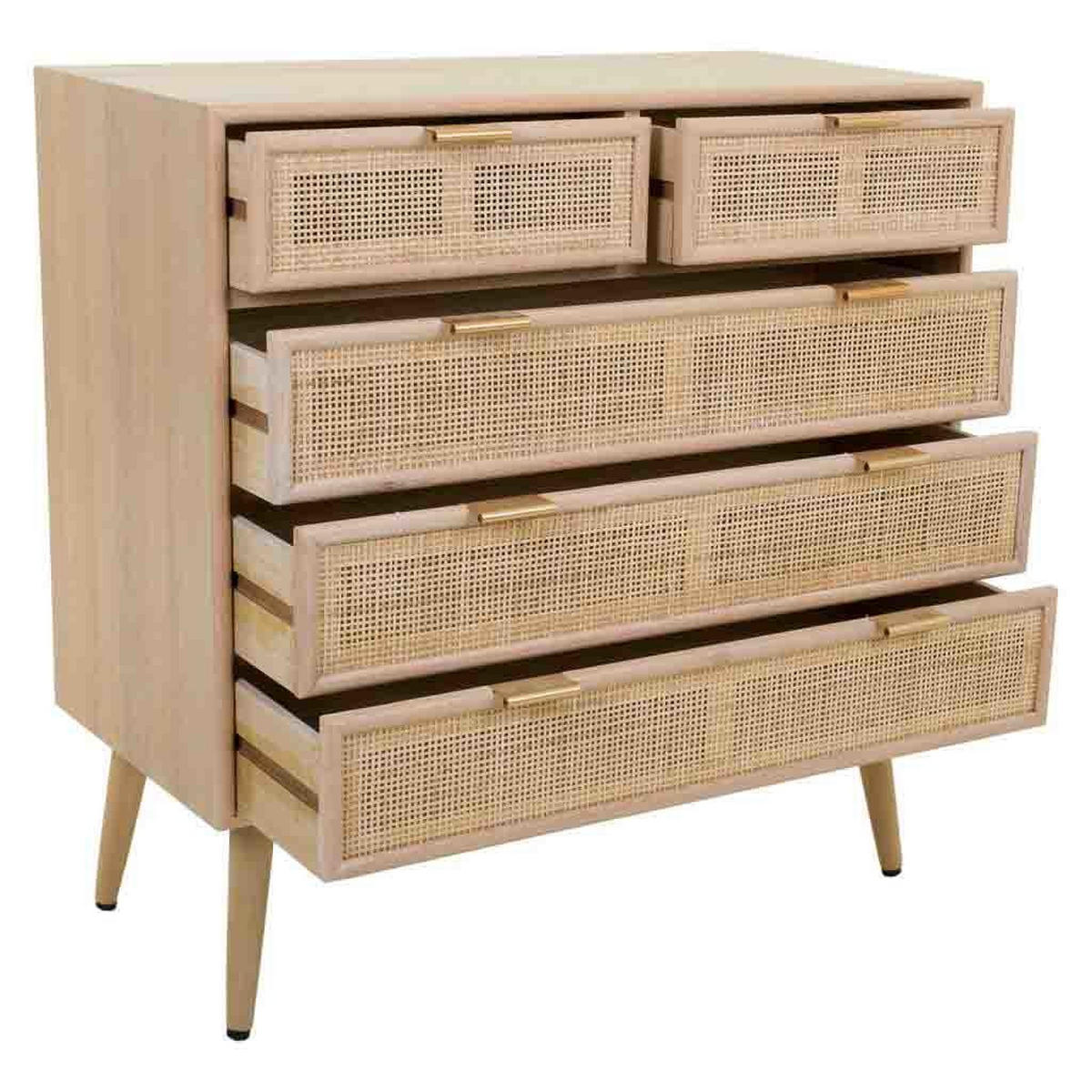 KOMMODE 80x40x81 cm - Braun, Holz (80/39.5/81cm) - Wanderlust