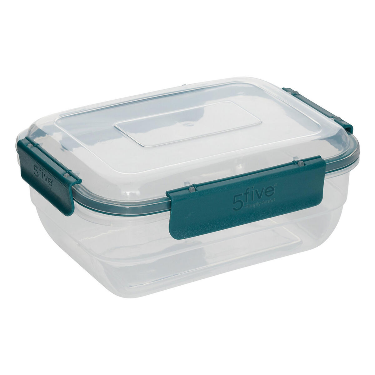 VORRATSDOSE Klic, 4-tlg., Rechteckig, Kunststoff - Transparent, Kunststoff (9.4/17.2/22.7cm) - 5five Simply Smart