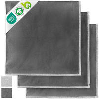 GESCHIRRTUCH 3er Set - Dunkelgrau, Textil (45/70cm) - Miqio Design