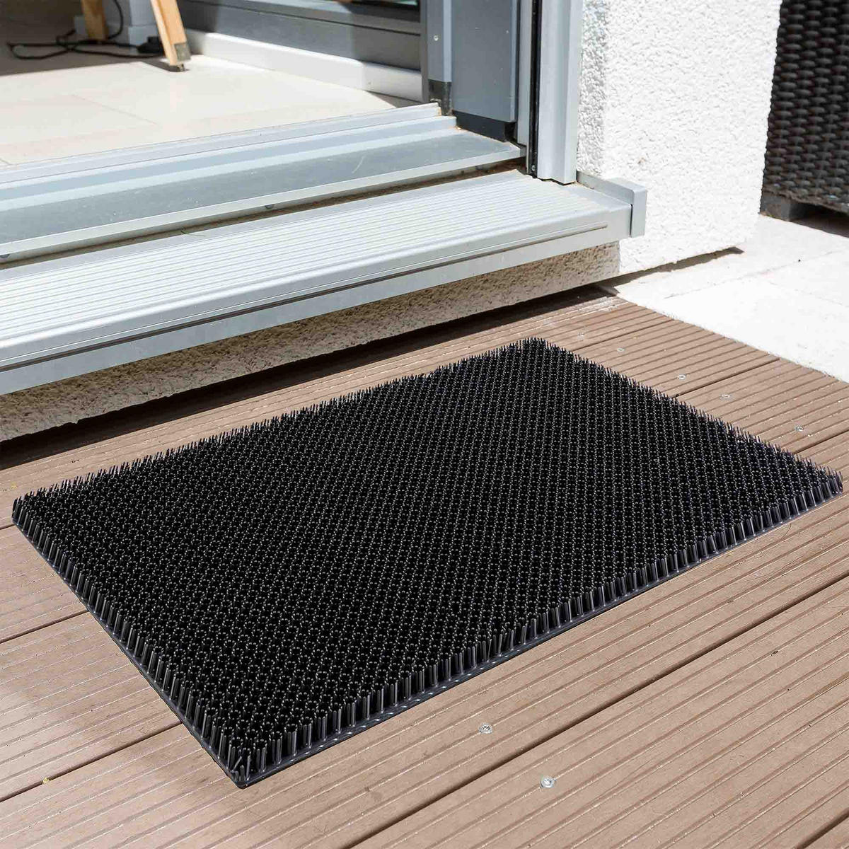 SCHMUTZFANGMATTE AUßEN SEASON - Anthrazit, Textil (40/60cm) - Astra