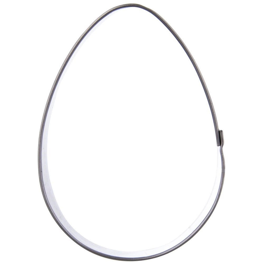 AUSSTECHFORM Osterei 5,5 cm Silber - Silberfarben, Metall (3.8/1.6/5.5cm) - Orion 