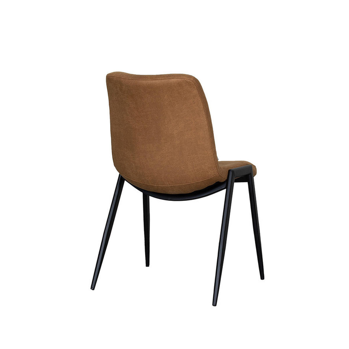 ESSZIMMERSTUHL Noor - Brown - 51/84/41 cm - 2er-Set - Braun, Textil (51/84/41cm) - LABEL51
