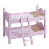 PUPPENBETT aus Holz, Rosa, 44cm - Pink, Holzwerkstoff (27/44/51cm) - Teamson Kids