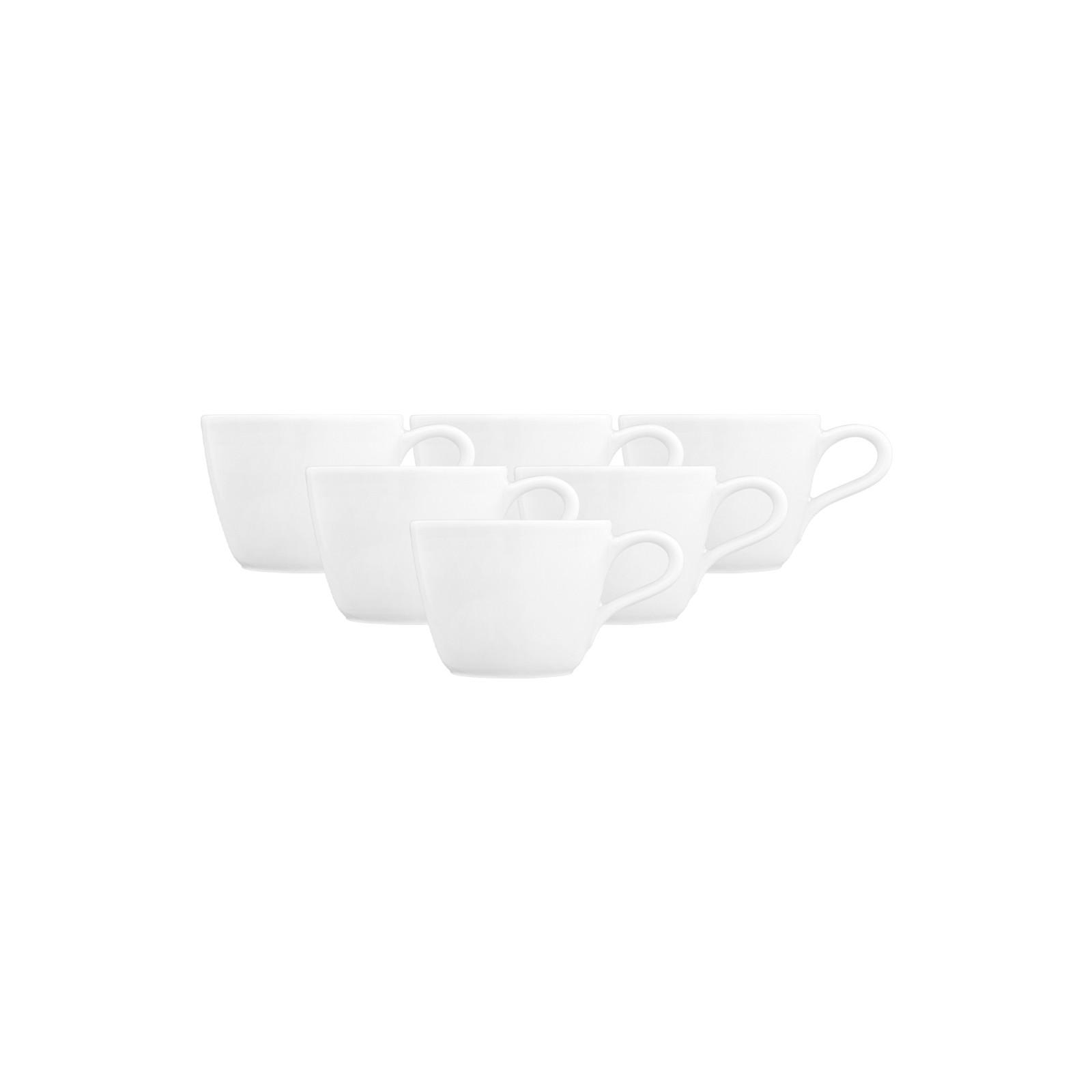 ESPRESSOTASSEN Nori Home weiß 90 ml 6er Set - Weiß, Keramik (0.09L) - Seltmann Weiden