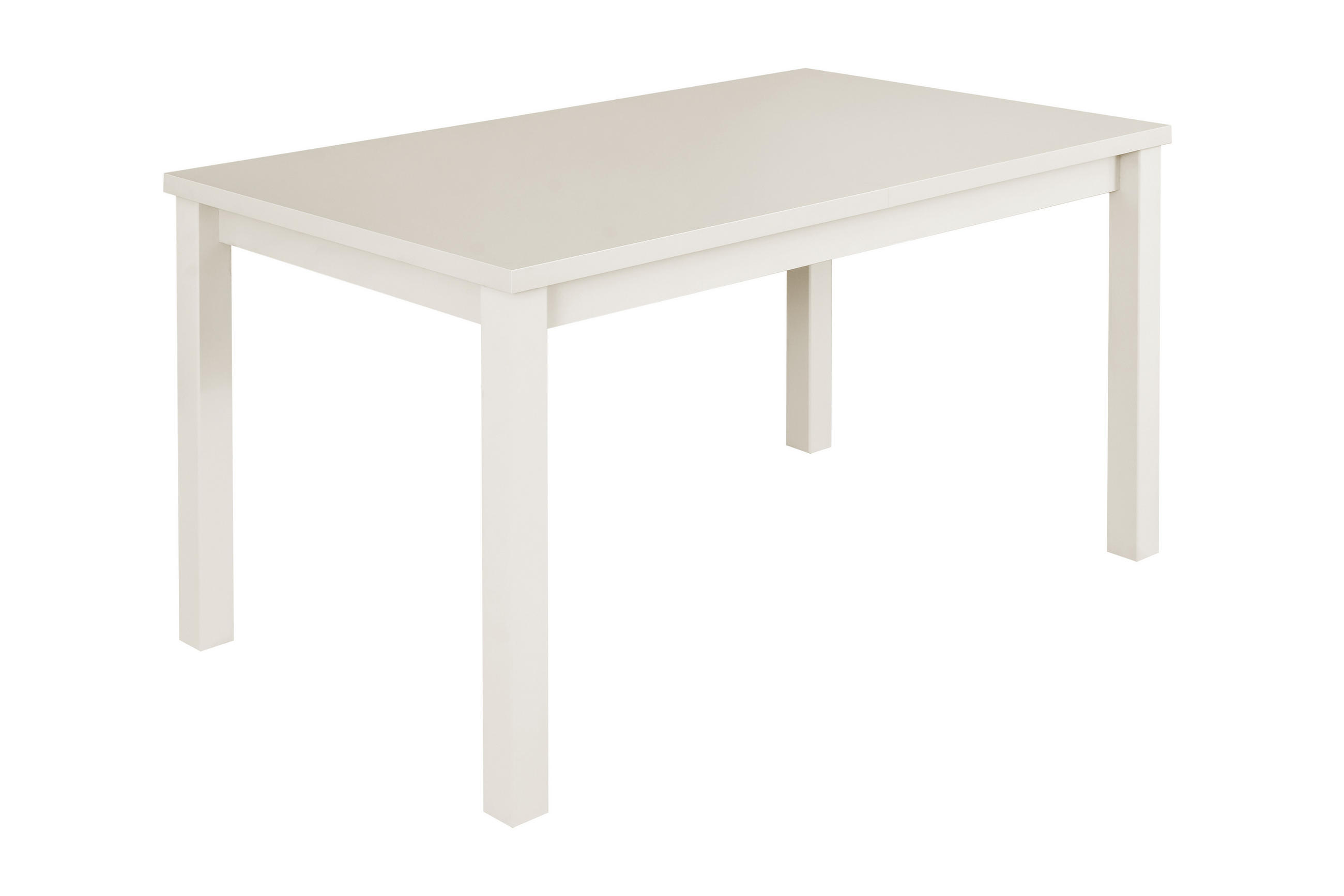 ESSTISCH Max 5 - Beige/Cappuccino, Holz (80/120/78cm) - Leaf Design