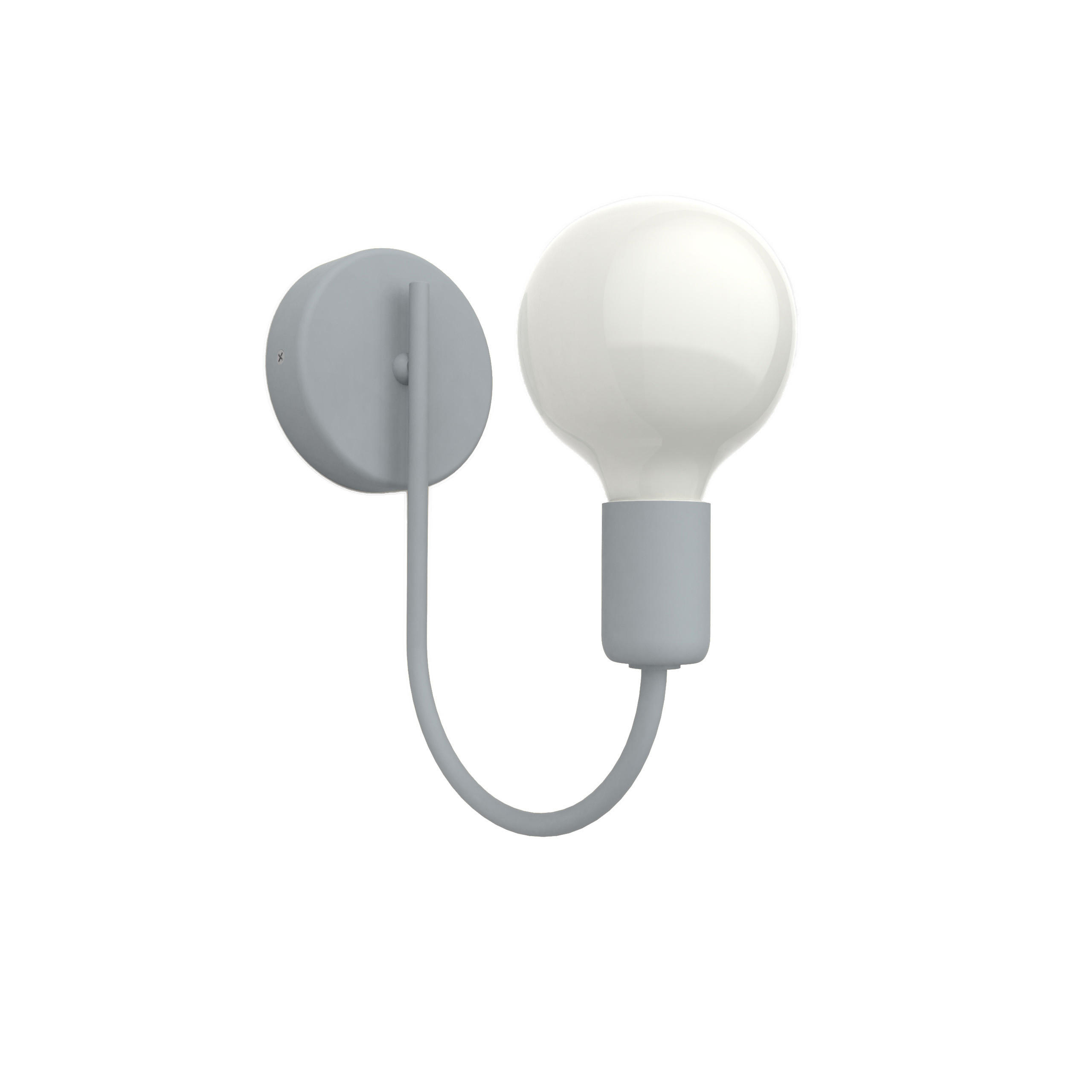 WANDLEUCHTE - Grau, Metall (12/30/20cm) - Lumicom