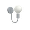 WANDLEUCHTE - Grau, Metall (12/30/20cm) - Lumicom