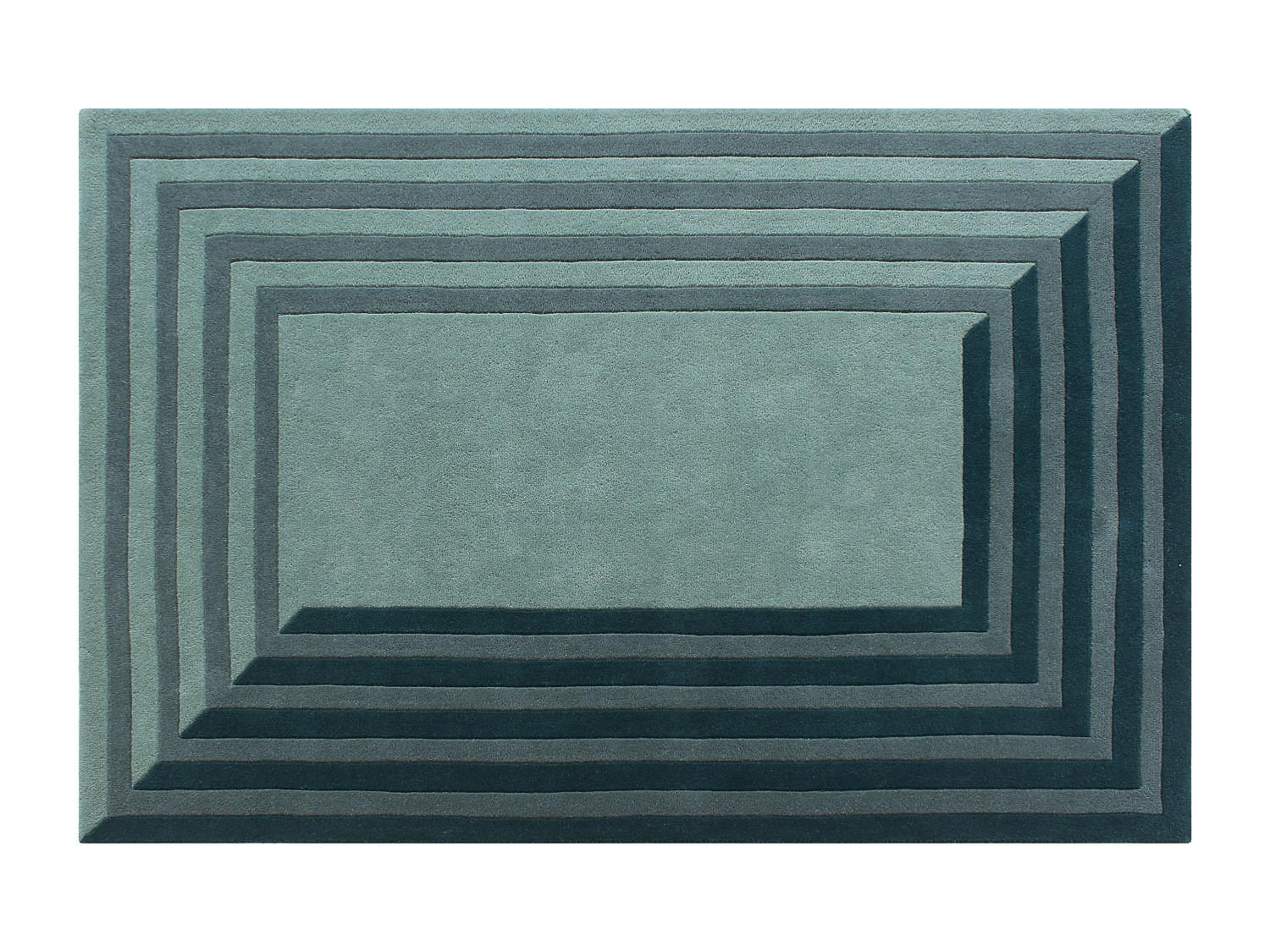 Vente-Unique Wohnzimmerteppich Grün 290x200 cm