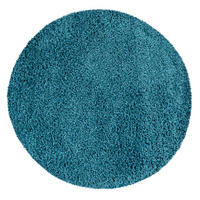 HOCHFLORTEPPICH 80/80 cm Sky 250 - Türkis, Textil (80/80cm) - Paco Home