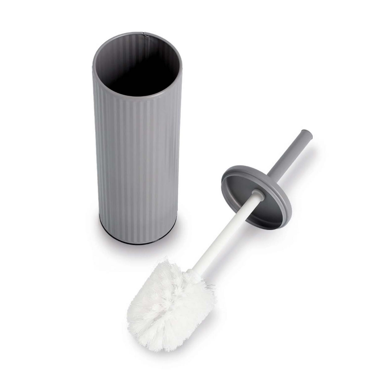 WC-BÜRSTE - Grau - Grau, Metall (9.7/40/9.7cm) - Zeller Present