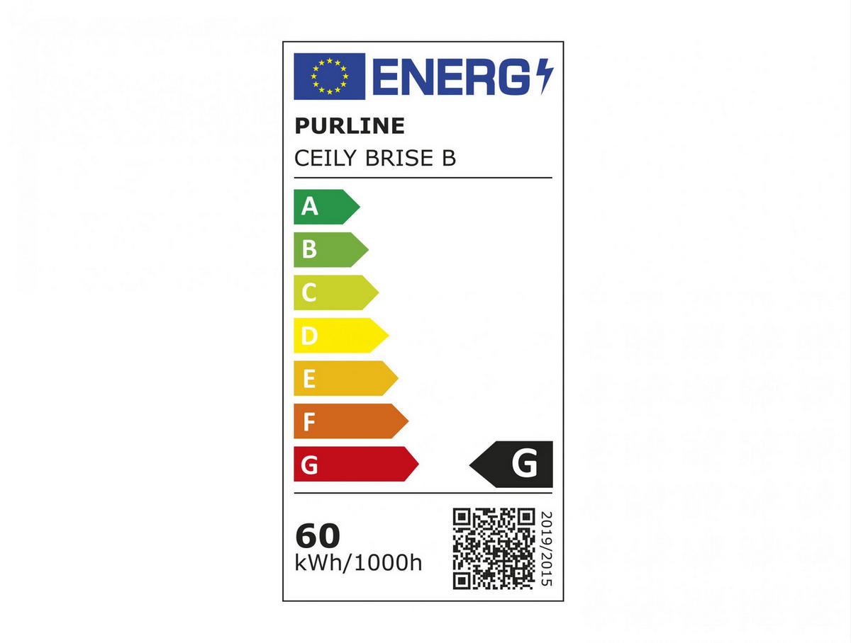 LED-DECKENLAMPE Plata mit integriertem Ventilator 60 W - Silberfarben, Kunststoff (45/107/107cm) - Purline