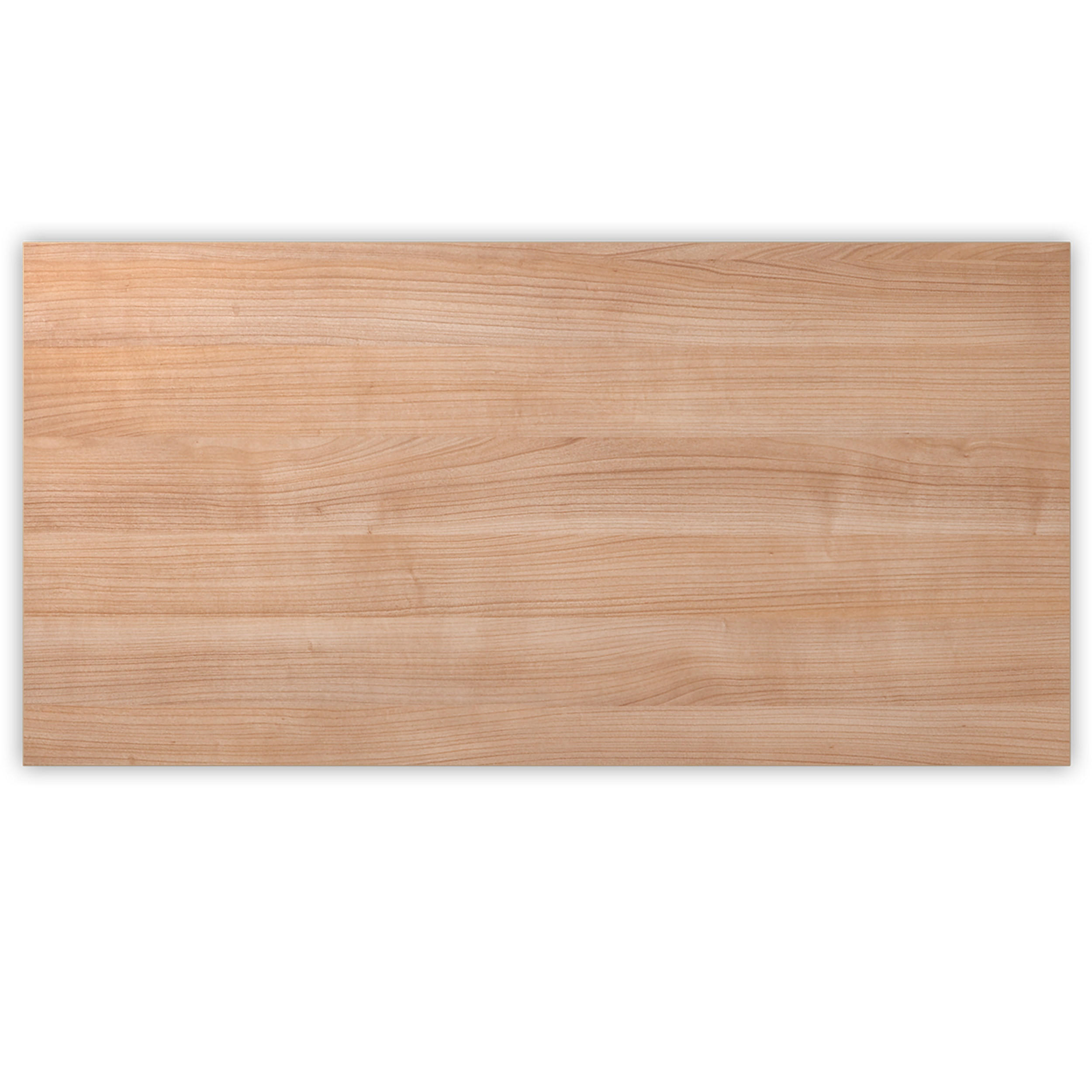 bümö Schreibtischplatte Nussbaum 200x2.5x100 cm