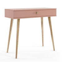 KONSOLE Rosa Boho Auf Hohen Beinen - Rosa, Holzwerkstoff (1/90/80cm) - Sepro Meble