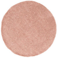 HOCHFLOR LANGFLOR SHAGGY TEPPICH COMFY MIX RUND - Flieder, Textil (200/200cm) - Pergamon