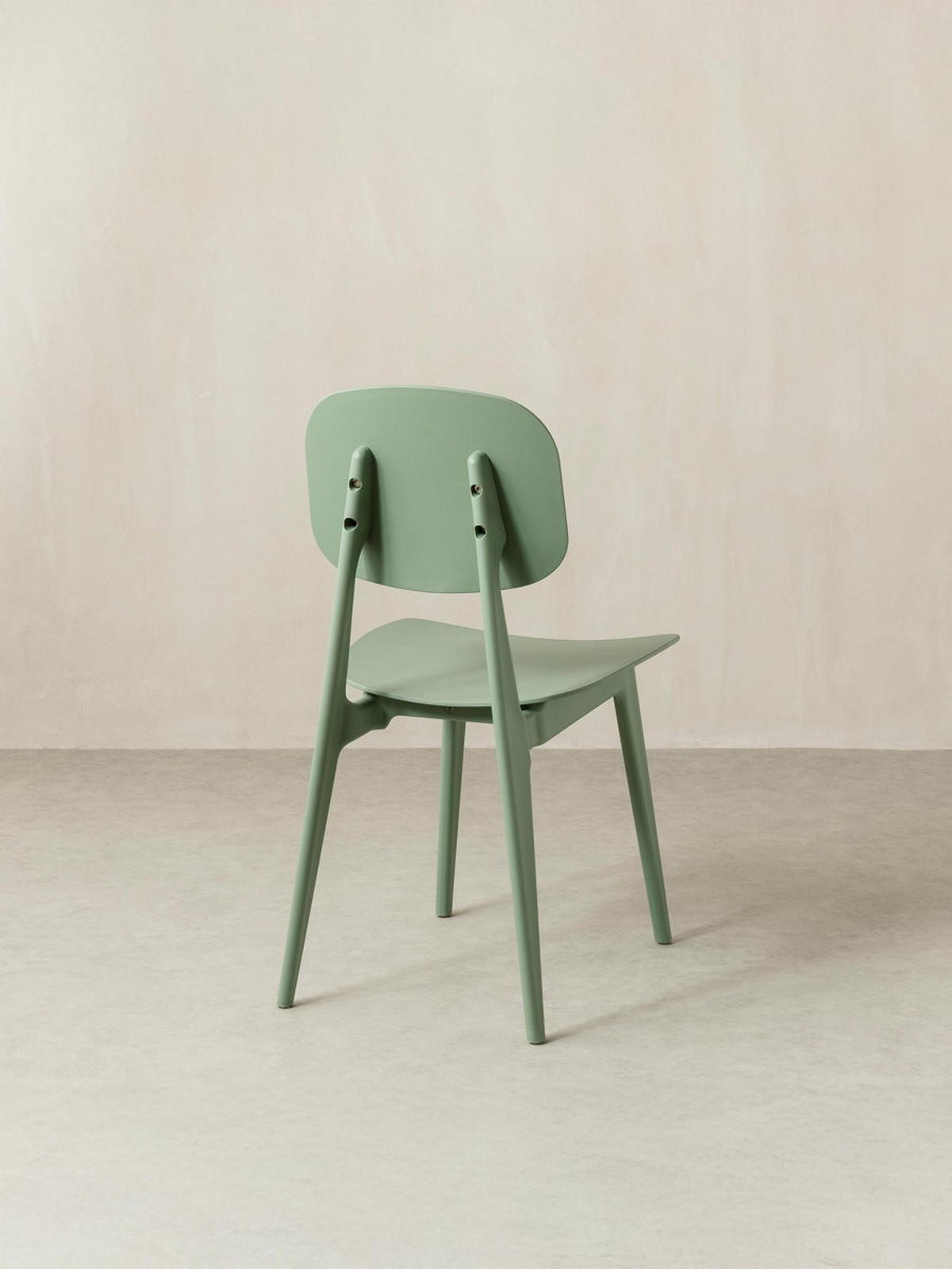 STUHL Helm Grün 43 cm x 82.5 cm - Grün, Kunststoff (43/82/51cm) - Kenay Home