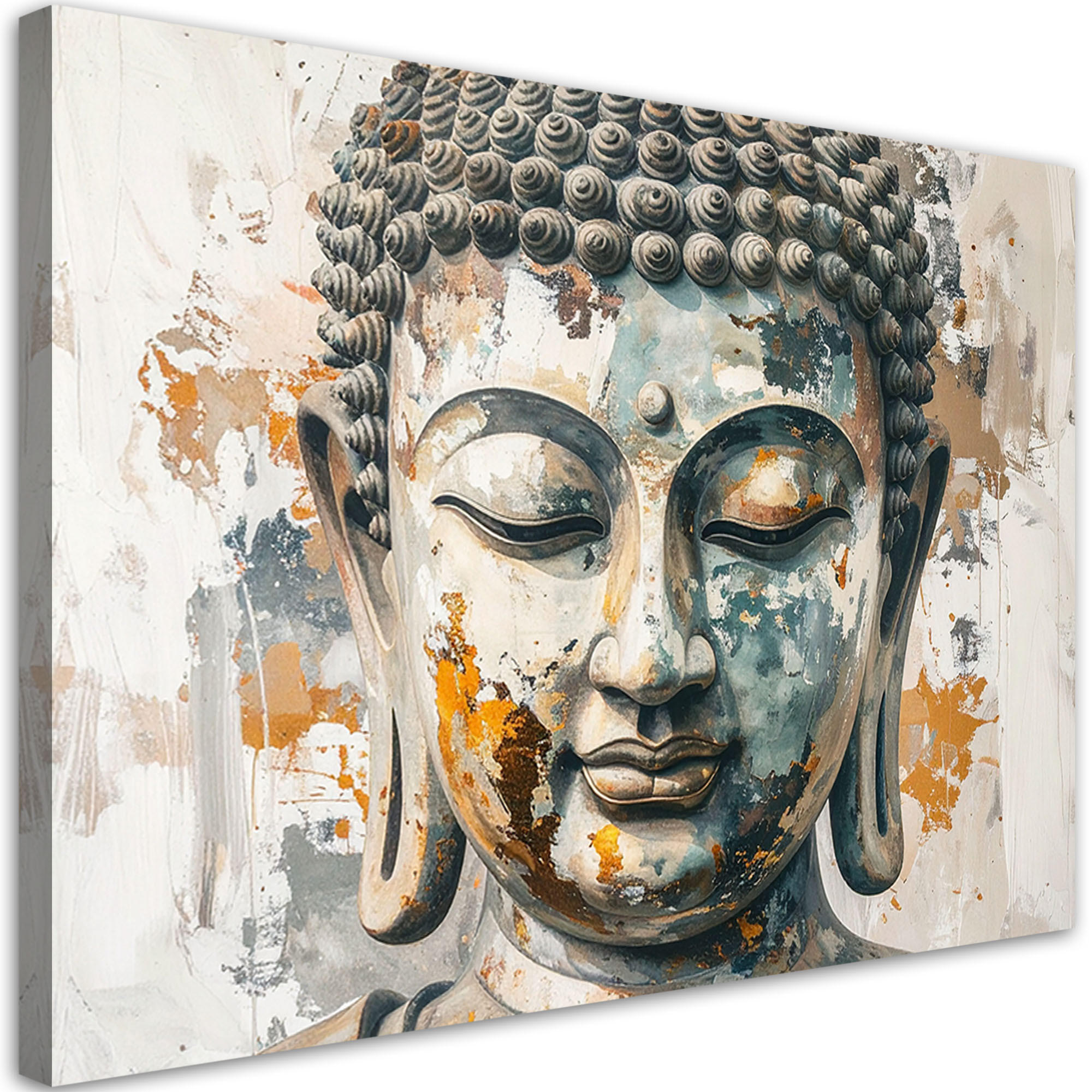 Feeby Leinwandbild Beige 45x30 cm