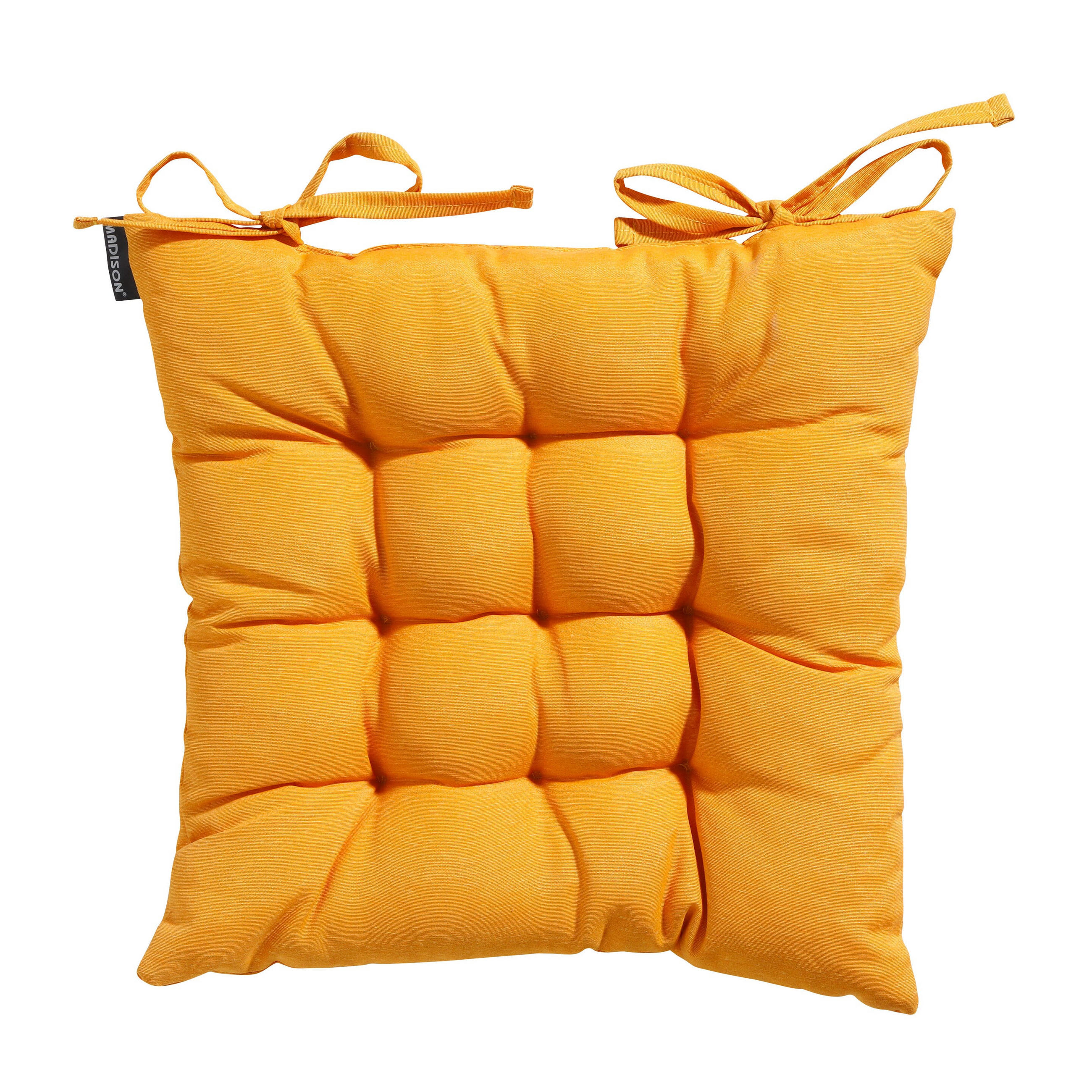 SITZKISSEN Panama 46/46 cm 4er-Set - Gelb, Textil (46/6/46cm) - Madison