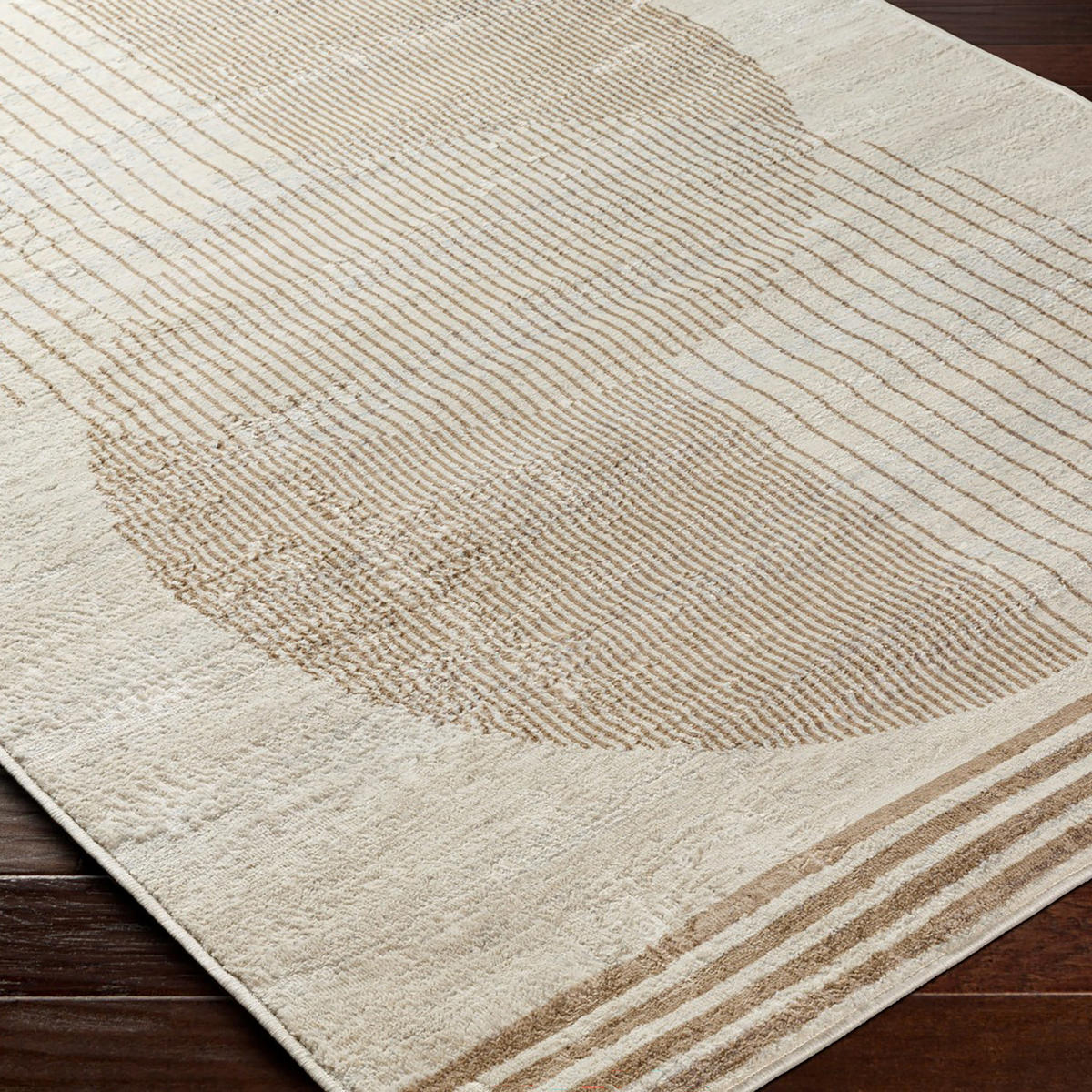 KURZFLORTEPPICH Enso2 80/220 cm Hellbraun - Hellbraun, Textil (80/220cm) - LIVABLISS