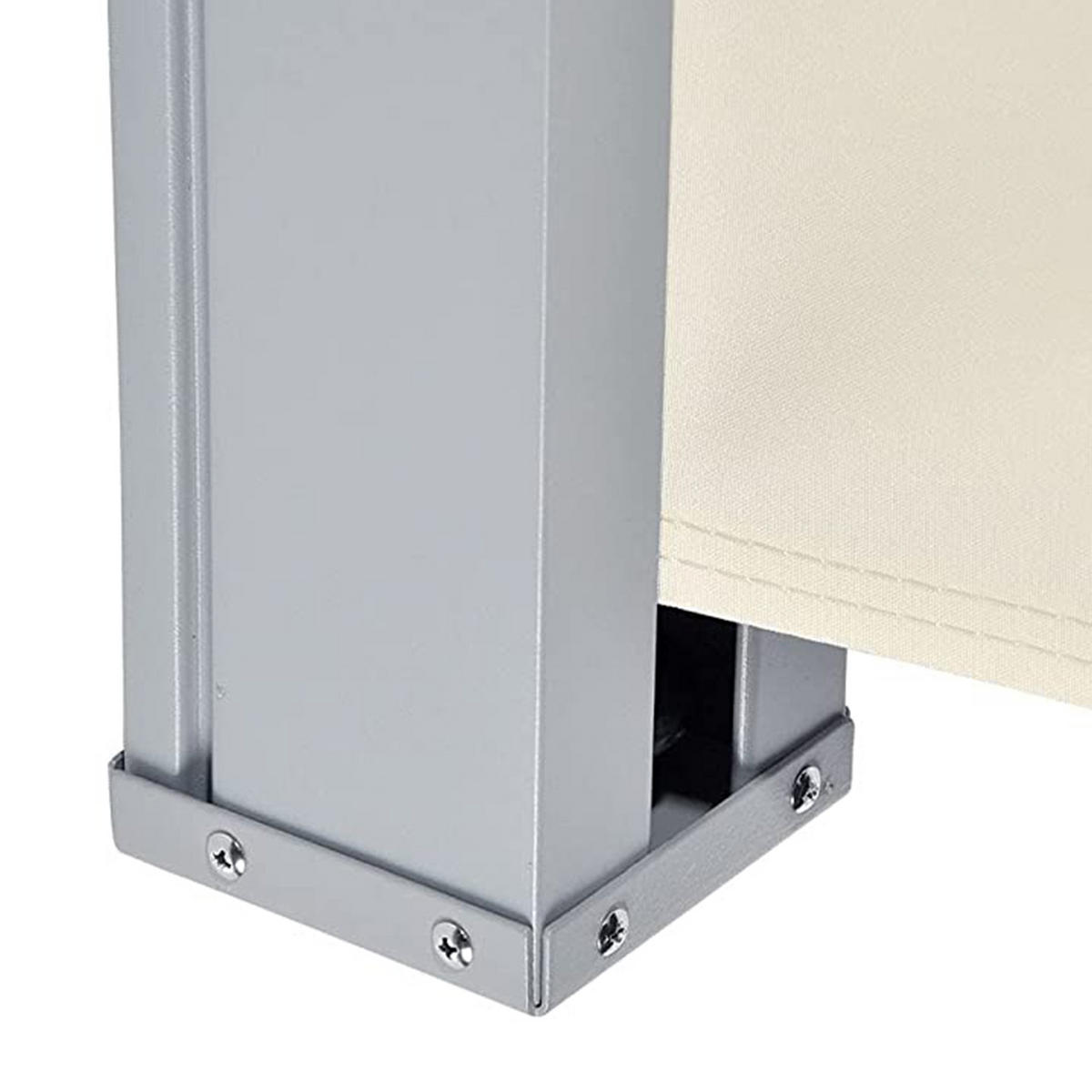 DOPPELSEITENMARKISE 600x200 cm Beige - Beige, Kunststoff (600/200/8.7cm) - SVITA