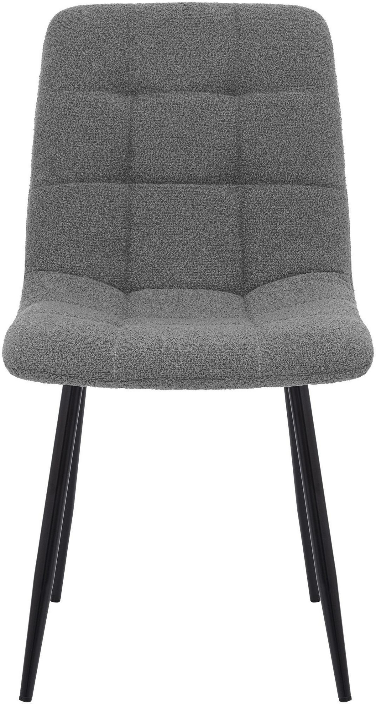 ESSZIMMERSTUHL Antibes 84x45x55 cm grau - Grau, Textil (45/84/55cm) - furnicato