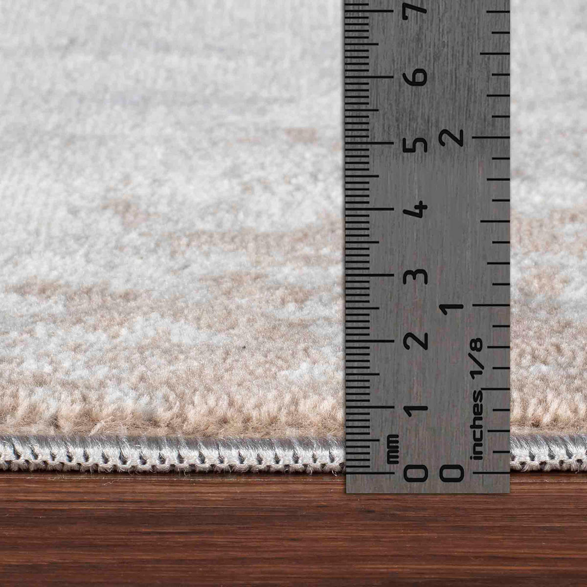 KURZFLORTEPPICH 120x170 cm Beige - Beige, Naturmaterialien/Textil (120/170cm) - LIVABLISS