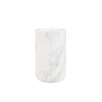 VASE Fajen Weiß - Weiß, Stein (25cm) - Zuiver