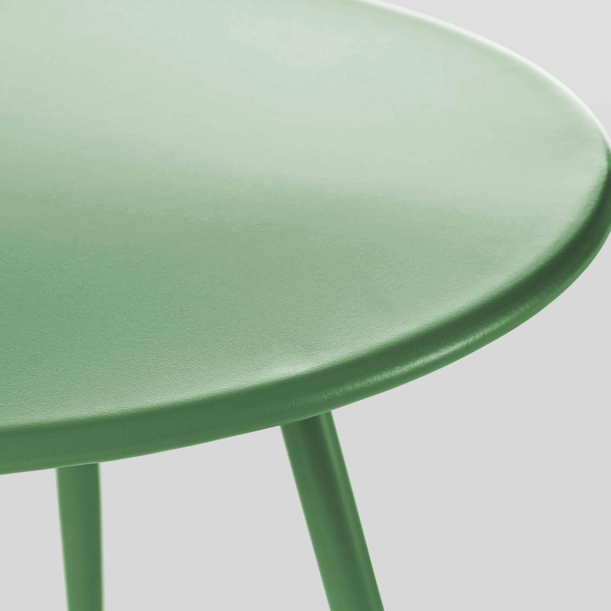 GARTEN-LOUNGETISCH, Kaktusgrünen - Dunkelgrün, Metall (90/50/34cm) - Oviala