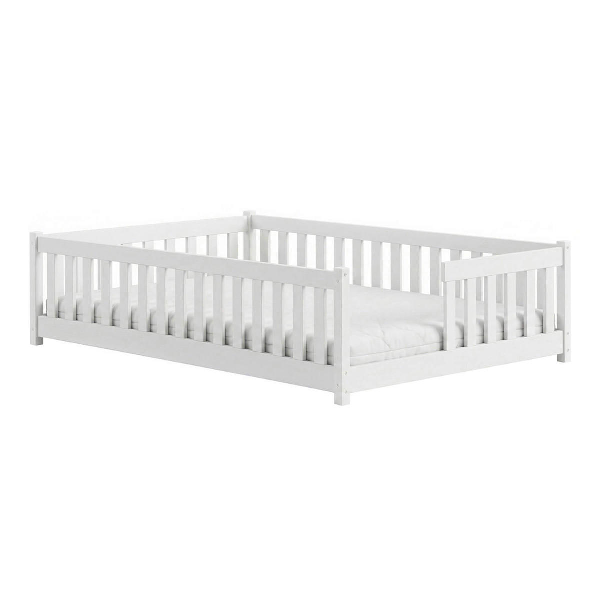 KREVET 140/200 Théa Bijeli - bijela, drvo (140/200cm) - Petits-meubles