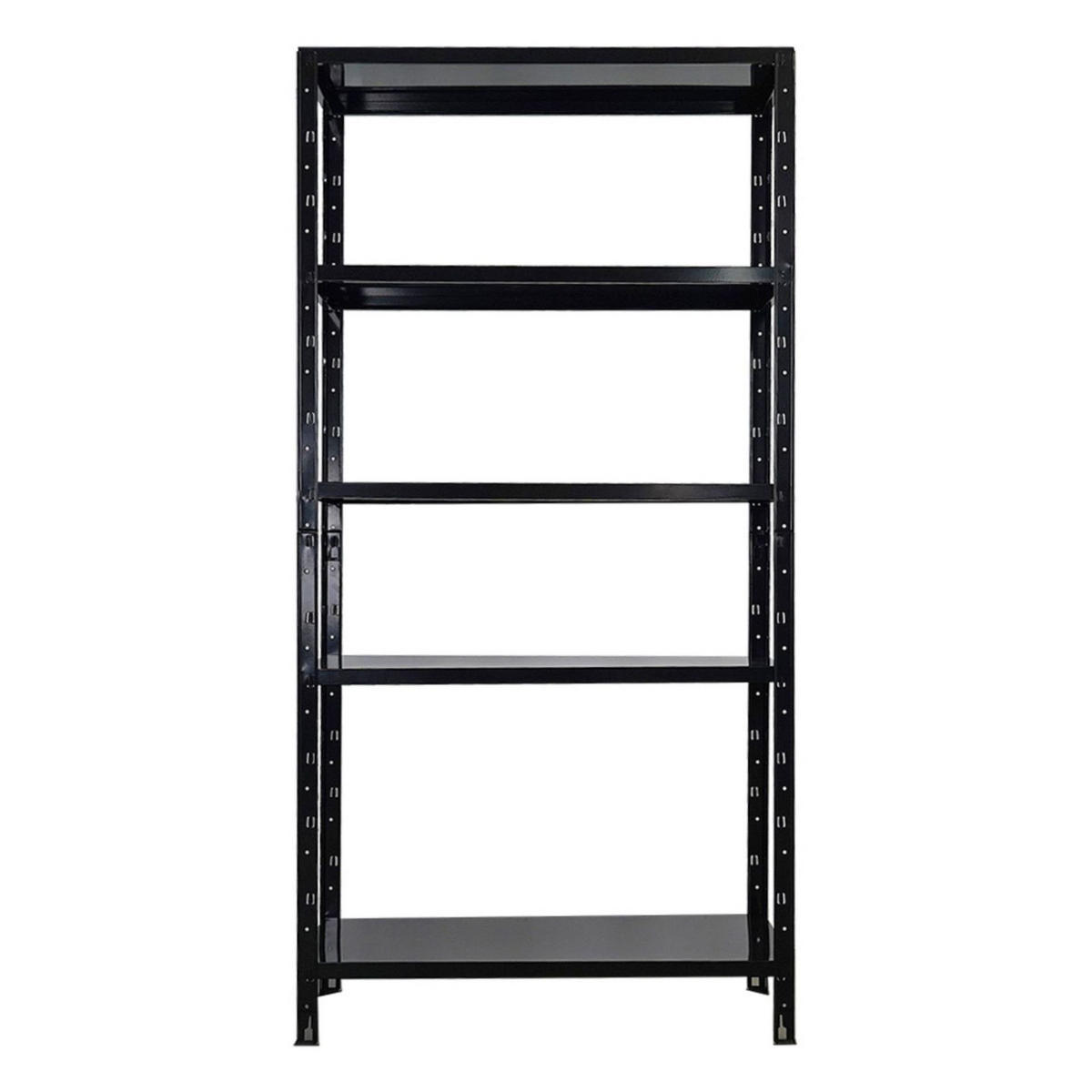 SCHWERLASTREGAL Ares 2er-Set 180x90x40cm Fachlast 125 kg Schwarz - Schwarz, Metall (180/180/40cm) - PROREGAL