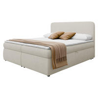BOXBETT Bonny - H3 - Schwarz/Cappuccino, Holz/Holzwerkstoff (160/200cm) - MIRJAN24