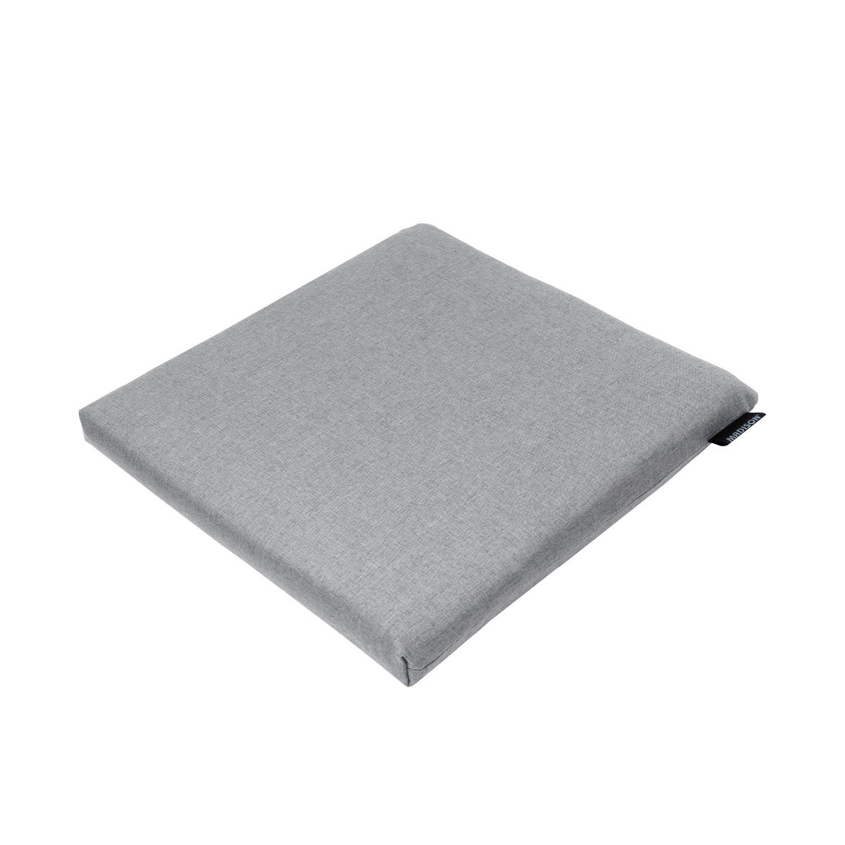 SITZKISSEN Best deal - Grau - 40/40/4,5 cm - 4er-Set - Grau, Textil (40/4/40cm) - Madison