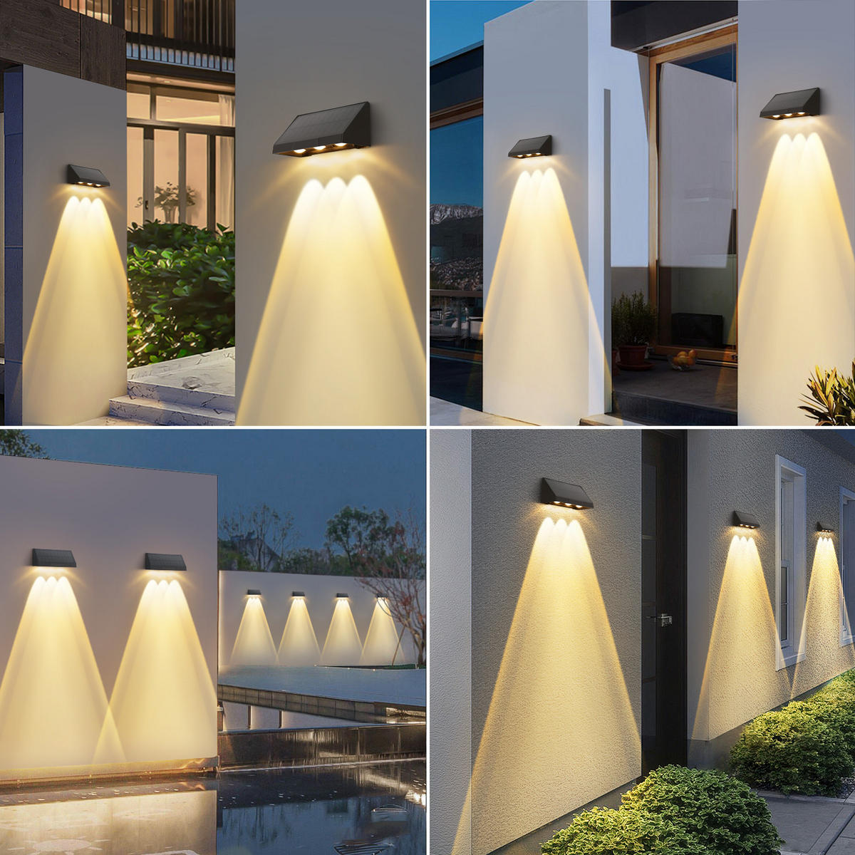 WANDLEUCHTE LYMN 5.7/5/14 cm - Schwarz, Metall (5.7/5/14cm) - ZMH