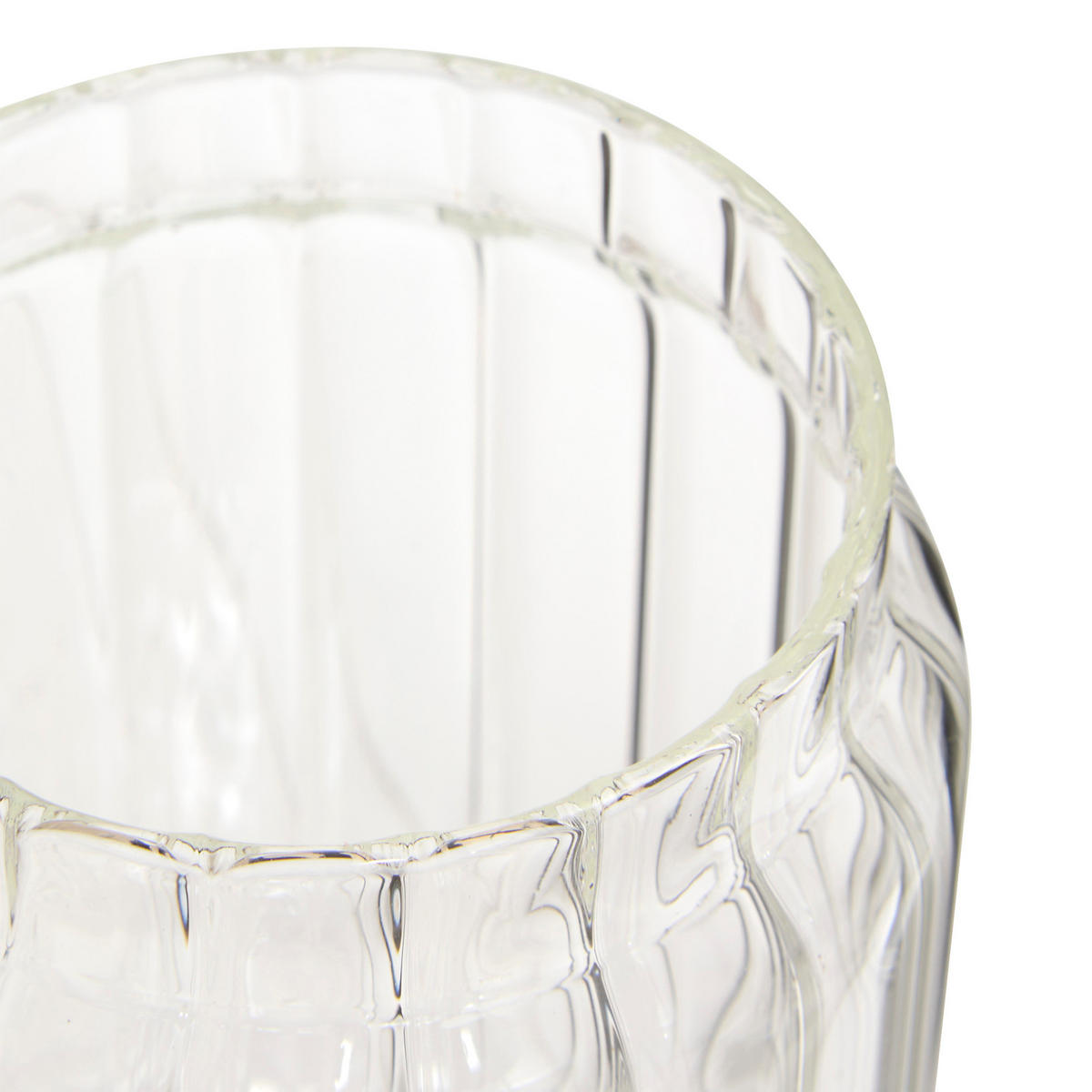 VORRATSDOSE aus Glas mit Holzdeckel Harmony 9/9/12,3 cm - Transparent, Glas (9/12.3/9cm) - 5five Simply Smart