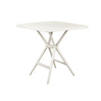 BEISTELLTISCH Mirth 70/70/73 cm - Weiß, Kunststoff (70/70/73cm) - Leitmotiv