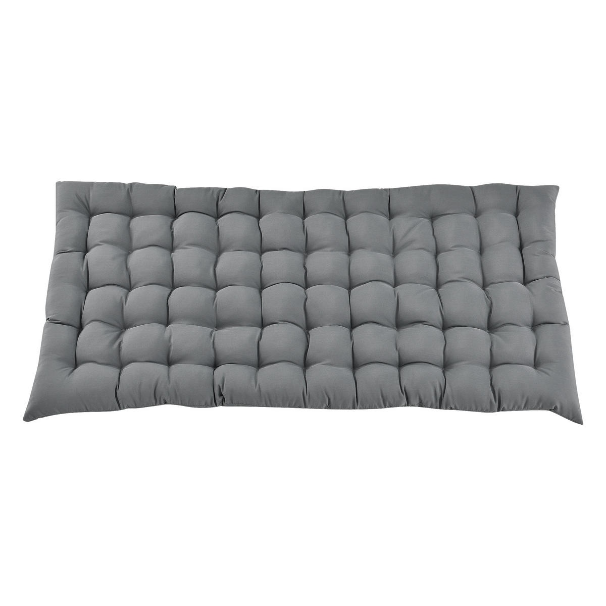 BODENKISSEN Espoo - Hellgrau, Textil (60/120/5cm) - [en.casa]